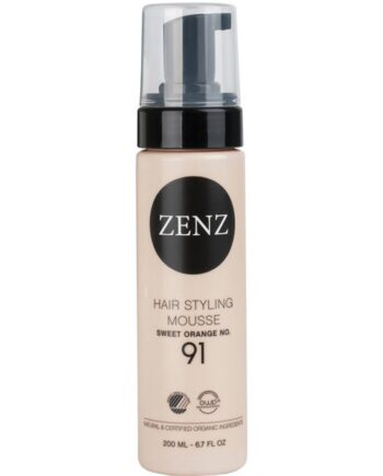Zenz Sweet Orange Hårmousse 200 - Miljøvenlig Styling